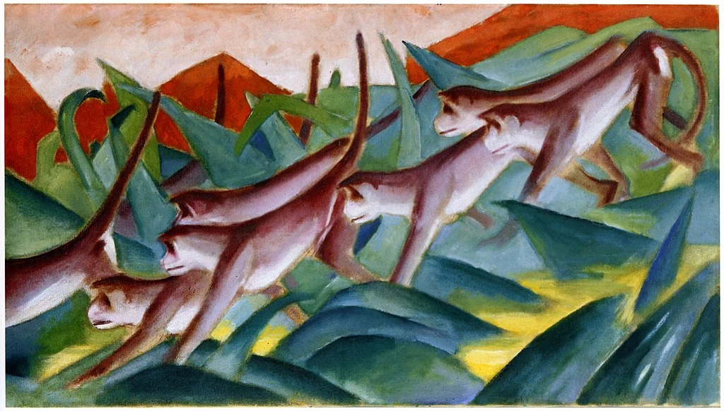 Fregio della scimmia - Hamburger Kunsthalle